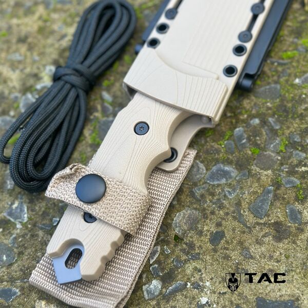 Тактичний ніж С4 Delta G10 12,5 см - койот, TD2160, Колір: Койот, зображення 5 Тактичний ніж С4 Delta G10 12,5 см - койот, TD2160, Колір: Койот, зображення 5