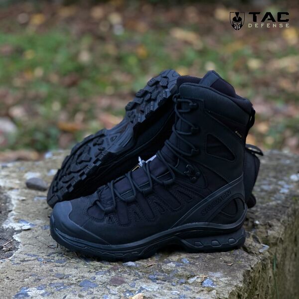 Берцы тактические Salomon Quest 4D Forces High GTX - черные | Размер 46, TD2202, Цвет: Чорний, Размер обуви Salomon: 46, изображение 9 Берцы тактические Salomon Quest 4D Forces High GTX - черные | Размер 46, TD2202, Цвет: Чорний, Размер обуви Salomon: 46, изображение 9