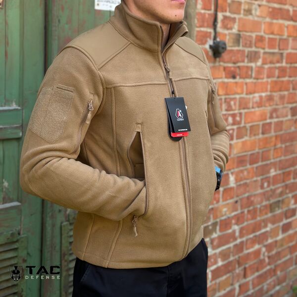 Флісова куртка A10 Equipment® FIGHTER - койот, TD3483, Колір: Койот, Розмір: S, зображення 8