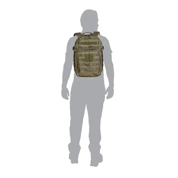 Рюкзак тактичний 5.11 TACTICAL "RUSH12 2.0 BACKPACK" DOUBLE TAP, TD2189, Вибір кольору: Double Tap, зображення 10