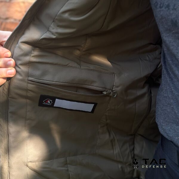 Куртка зимова A10 Equipment® XMF 200 FIGHTER HARDSHELL - олива, TD1601, Колір: олива, Розмір: 2XL, зображення 13