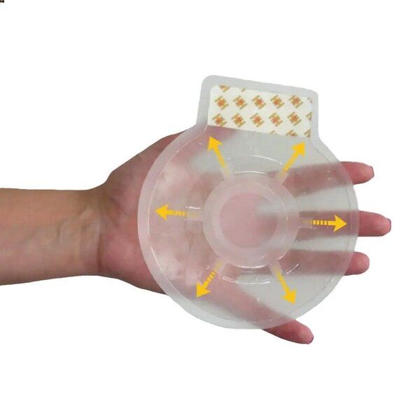 Оклюзійна вентиляційна пов‘язка для герметизації грудної клітини H*VENT Laminar Vented Chest Dressing, TD2164, зображення 2 Оклюзійна вентиляційна пов‘язка для герметизації грудної клітини H*VENT Laminar Vented Chest Dressing, TD2164, зображення 2