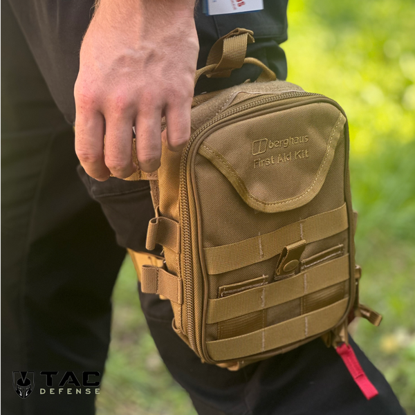 Подсумок IFAK BMPS койот с креплением на ногу, TD2089, изображение 5 Подсумок IFAK BMPS койот с креплением на ногу, TD2089, изображение 5