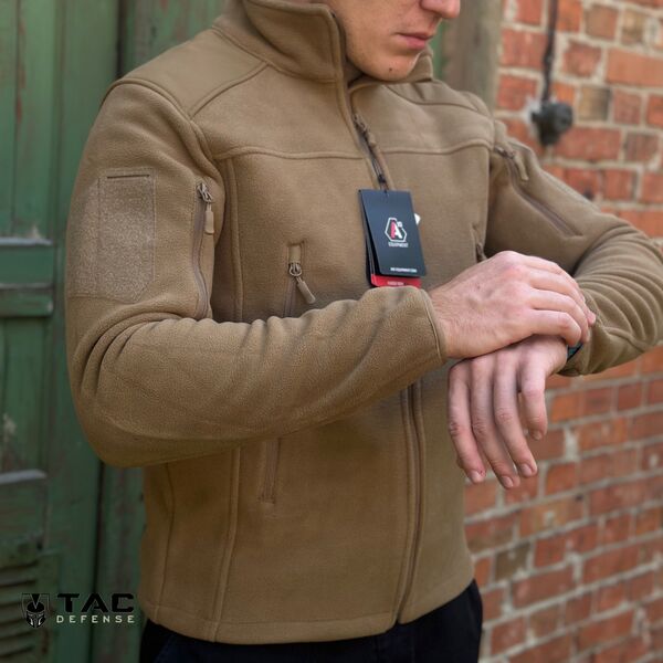 Флісова куртка A10 Equipment® FIGHTER - койот, TD3483, Колір: Койот, Розмір: S, зображення 7