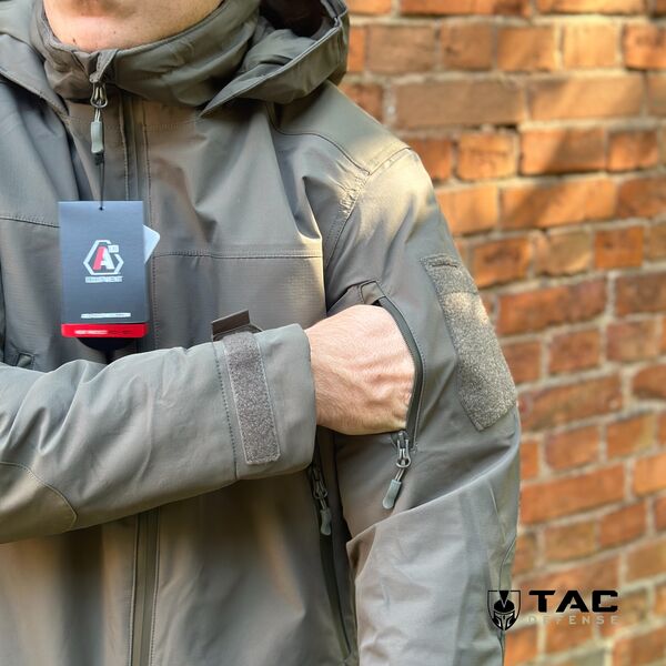 Куртка зимова A10 Equipment® XMF 200 FIGHTER HARDSHELL - олива, TD1667, Колір: олива, Розмір: XS, зображення 10 Куртка зимова A10 Equipment® XMF 200 FIGHTER HARDSHELL - олива, TD1667, Колір: олива, Розмір: XS, зображення 10