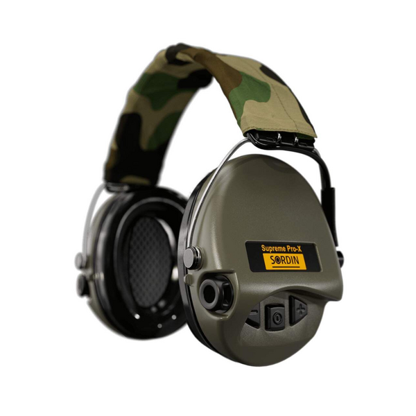 Активні навушники Sordin Supreme Pro X Green Camo, TD2042, Вибір кольору: Green Camo