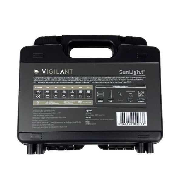 Фонарь тактический F7 Vigilant, TD2217, изображение 9