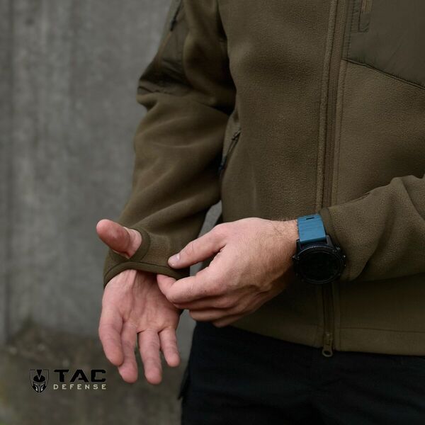 Флісова куртка Sherpa 4-14 Factory - олива, TD2180, Розмір: XL, зображення 15