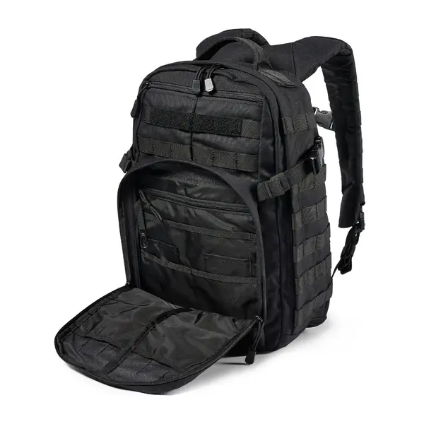 Рюкзак тактический 5.11 TACTICAL "RUSH12 2.0 BACKPACK" BLACK, TD548, Цвет товара: Black, изображение 8 Рюкзак тактический 5.11 TACTICAL "RUSH12 2.0 BACKPACK" BLACK, TD548, Цвет товара: Black, изображение 8