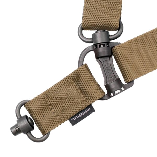 Одно - двохточковий ремінь Magpul MS4 Dual QD Gen2 - койот, TD2267, изображение 3