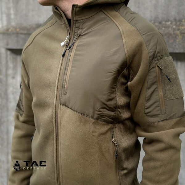 Флісова куртка Sherpa 4-14 Factory - олива, TD2180, Розмір: XL, зображення 11