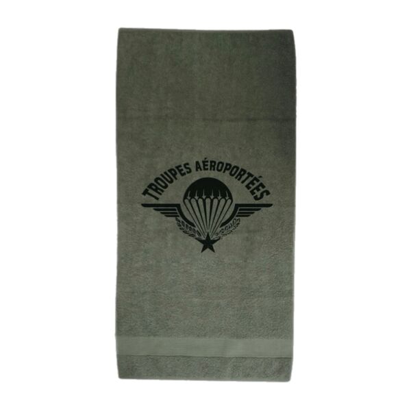 Полотенце военное с логотипом иностранных элитных подразделений - олива, TD2344, изображение 3
