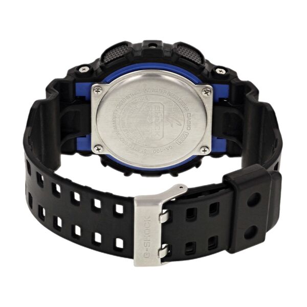 Часы Casio G-SHOCK GA-100 - черный/синий, TD2397, изображение 2