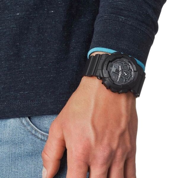 Часы Casio G-SHOCK GA-100 - черный, TD2399, изображение 4 Часы Casio G-SHOCK GA-100 - черный, TD2399, изображение 4