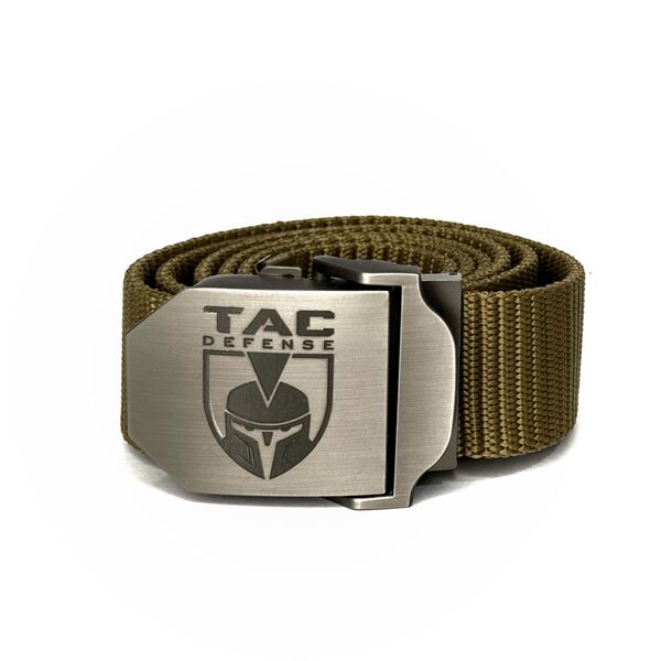 Ремень TAC-DEF с металлической пряжкой - койот, TD2348, изображение 2