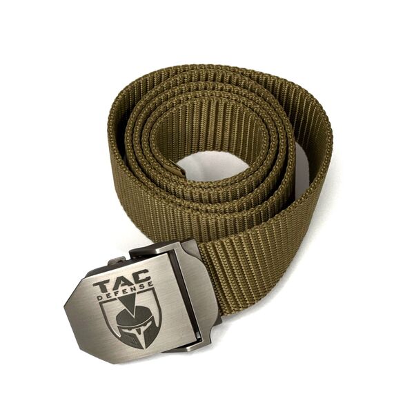 Ремень TAC-DEF с металлической пряжкой - койот, TD2348, изображение 3
