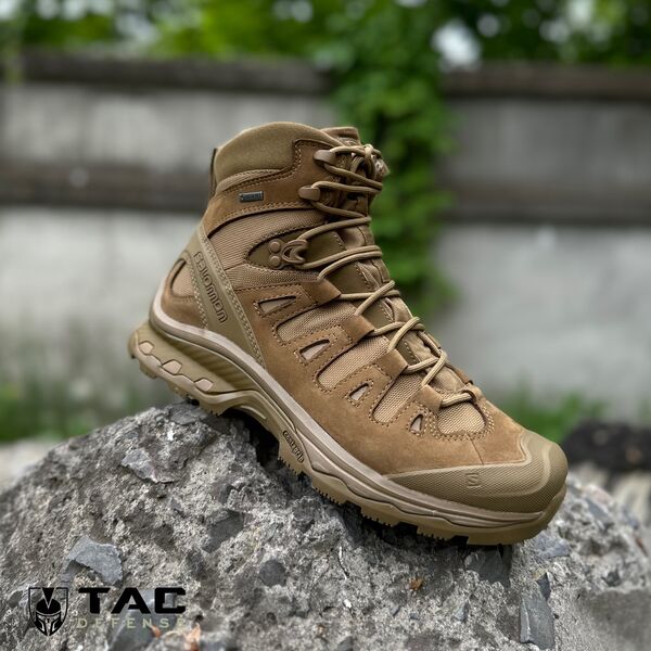 Берці тактичні Salomon Quest 4D GTX Forces 2 - койот | Розмір 45 1/3, TD1904, Колір: Койот, Розмір взуття Salomon: 45  1/3, зображення 7