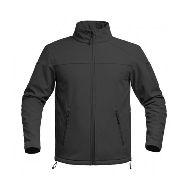 Куртка А10 Equipment® Veste Softshell Fighter - чорна, Вибір кольору: Чорний, Розмір: 2XL