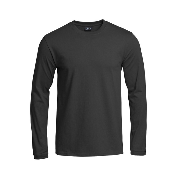 Футболка з довгим рукавом А10 Equipment® Strong - чорна, TD2435, Колір: чорний, Розмір: 4XL