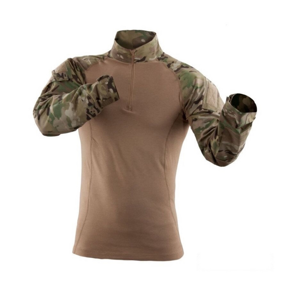 Сорочка тактична під бронежилет 5.11 RAPID ASSAULT SHIRT MULTICAM, TD551, Розмір: S