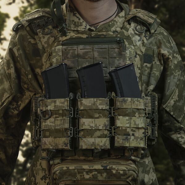 Підсумок одинарний для магазину АК/AR - піксель, TD2532, Вибір кольору: Піксель, зображення 3 Підсумок одинарний для магазину АК/AR - піксель, TD2532, Вибір кольору: Піксель, зображення 3