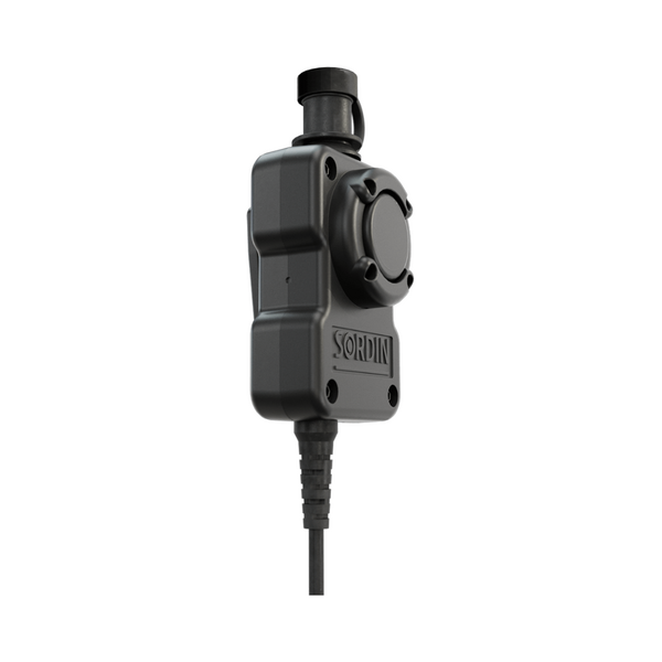 Гарнітура Sordin PTT Single com Splash Proof KL094 - чорна, TD2665, зображення 3 Гарнітура Sordin PTT Single com Splash Proof KL094 - чорна, TD2665, зображення 3
