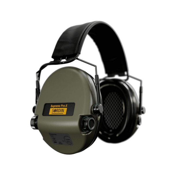 Активні навушники Sordin Supreme Pro-X SLIM - олива, TD2672, Колір: олива, зображення 3