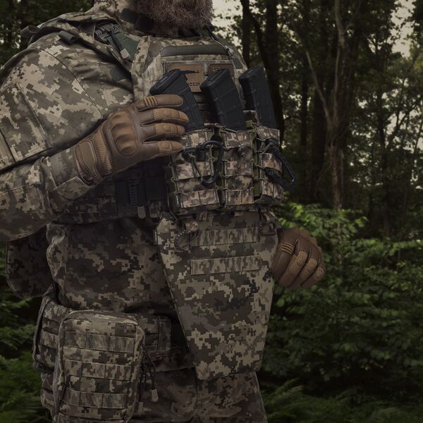 Противоосколочный фартук 2-го класса защиты (с баллистическим пакетом) - пиксель, TD2548, Размер_disable: XL, изображение 3 Противоосколочный фартук 2-го класса защиты (с баллистическим пакетом) - пиксель, TD2548, Размер_disable: XL, изображение 3