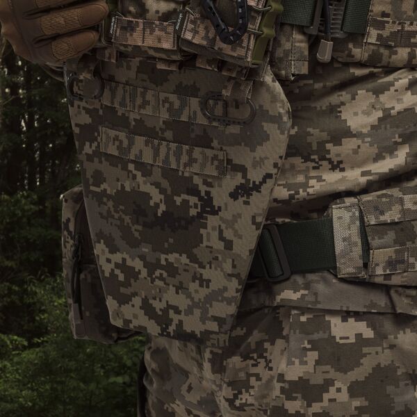 Протиуламковий фартух 2-го класу захисту (з балістичним пакетом) - піксель, TD2566, зображення 4