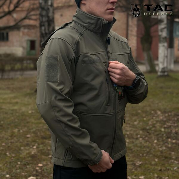 Куртка OPEX Softshell - олива, TD2443, Цвет: Олива, Размер: S, изображение 3