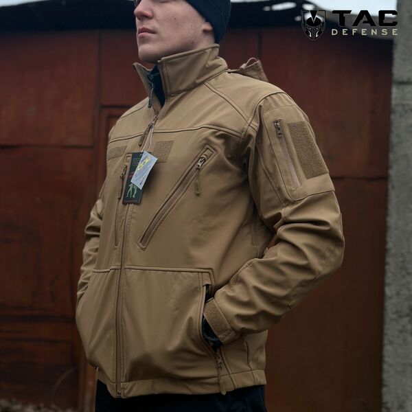 Куртка OPEX Softshell - койот, TD2444, Колір: Койот, Розмір: S, зображення 3