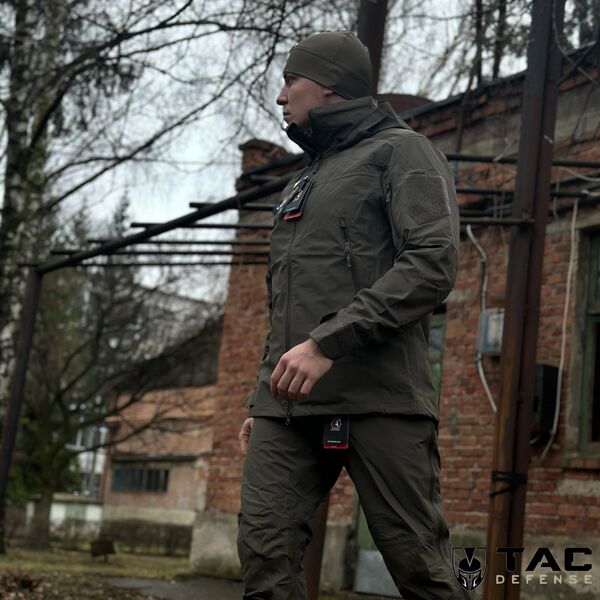 Куртка демисезонная A10 Equipment® Hardshell FIGHTER - олива, TD2306, Размер: XL, изображение 7