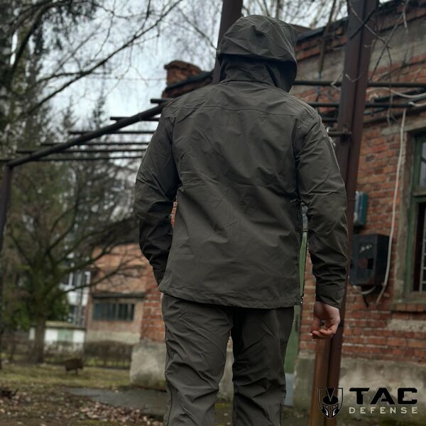 Куртка демисезонная A10 Equipment® Hardshell FIGHTER - олива, TD2307, Размер: 2XL, изображение 8