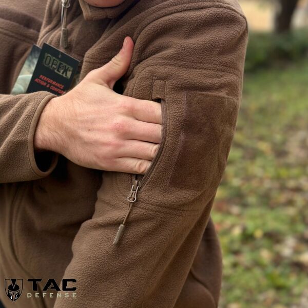 Флисовая куртка OPEX FITTE - койот, TD2241, Цвет: Койот, Размер: XL, изображение 8