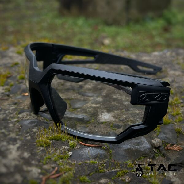 Тактичні окуляри Mechanix Type-X - чорна оправа / прозора лінза, TD2681, Колір: Прозорий, зображення 6