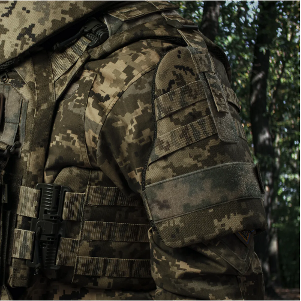 Плечевая защита с баллистическими пакетами 1-го класса STANAG 2920 - пиксель, TD2552, изображение 6