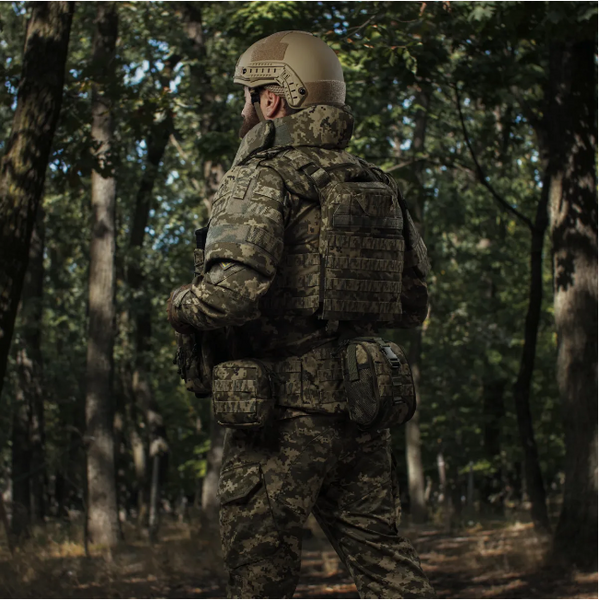Плечовий захист з балістичними пакетами 2-го класу STANAG 2920 - піксель, TD2550, Вибір кольору: Піксель, зображення 7 Плечовий захист з балістичними пакетами 2-го класу STANAG 2920 - піксель, TD2550, Вибір кольору: Піксель, зображення 7