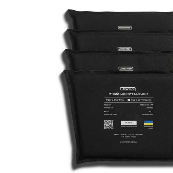 Баллистический пакет 2-го класса для напашников (размер 140 х 192 мм), TD2554, изображение 4