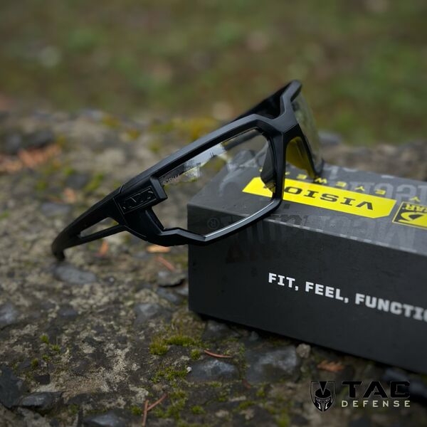 Тактичні окуляри Mechanix Type-X - чорна оправа / прозора лінза, TD2681, Колір: Прозорий, зображення 9