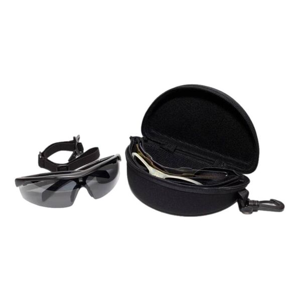 Тактические очки Kam Tact / 3 линзы - черные, TD2964, изображение 2