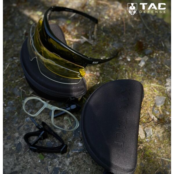 Тактические очки Kam Tact / 3 линзы - черные, TD2964, изображение 4