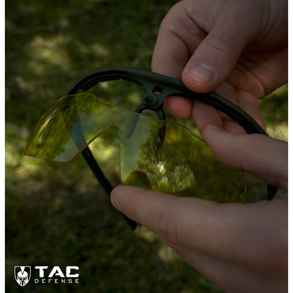 Тактические очки Kam Tact / 3 линзы - олива, TD2965, изображение 4