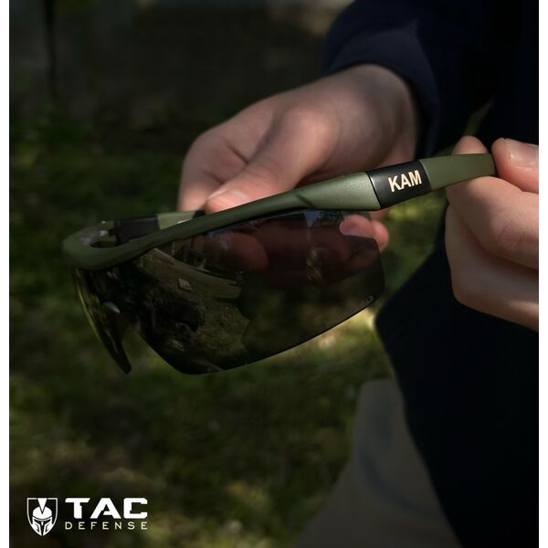 Тактические очки Kam Tact / 3 линзы - олива, TD2965, изображение 5