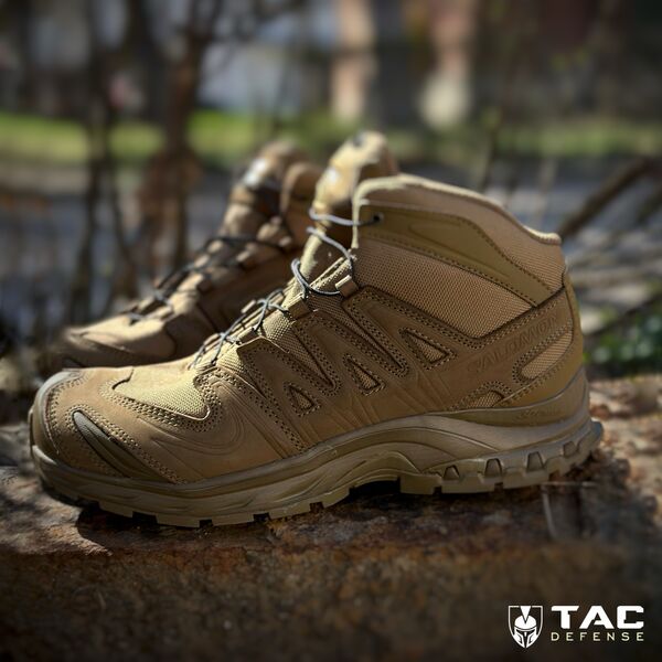 Берці тактичні Salomon XA Forces Mid - койот | Розмір 45 1/3, TD2635, Колір: Койот, Розмір взуття Salomon: 45  1/3, зображення 7 Берці тактичні Salomon XA Forces Mid - койот | Розмір 45 1/3, TD2635, Колір: Койот, Розмір взуття Salomon: 45  1/3, зображення 7