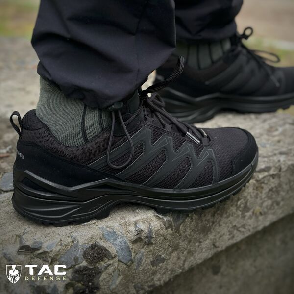 Кроссовки тактические Lowa Innox Pro GTX Lo TF - черные, TD3067, Цвет: Чорний, Размер обуви LOWA: 42.5, изображение 5