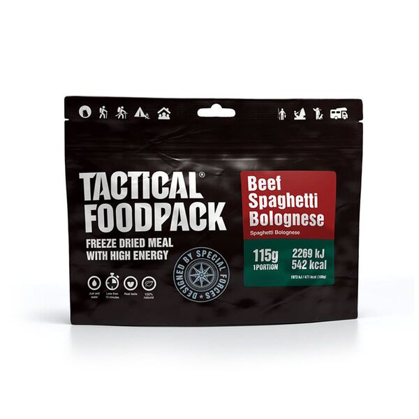 Сублімований сухпайок Tactical Foodpack - спагеті болоньєзе (115 г), TD3331, зображення 2