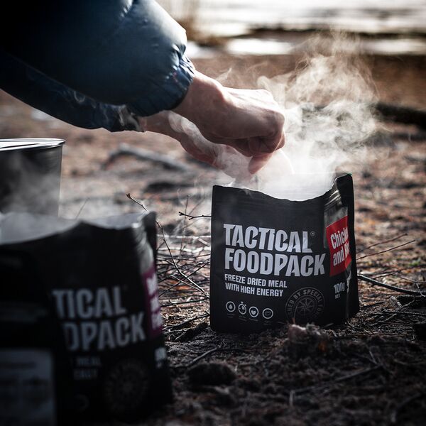Сублімований сухпайок Tactical Foodpack - курка з рисом (100 г), TD3330, зображення 4 Сублімований сухпайок Tactical Foodpack - курка з рисом (100 г), TD3330, зображення 4