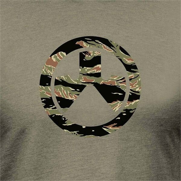 Футболка Magpul Tiger Stripe Icon Blend - олива, TD3119, Розмір: S, зображення 2 Футболка Magpul Tiger Stripe Icon Blend - олива, TD3119, Розмір: S, зображення 2