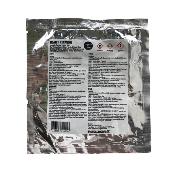 Безпламенный нагревательный реагент Tactical Foodpack Tactical Heater Element без пламени, TD1355