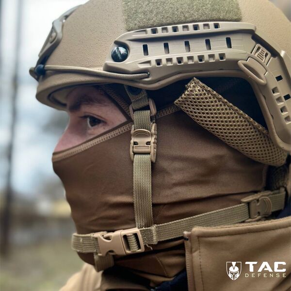 Шлем FAST LPSA High Cut NIJ IIIA (подвесная система Team Wendy) - койот, TD2465, Размер: XL, изображение 7